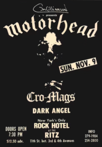 Motörhead - 1986-11-09 - The Ritz, NYC